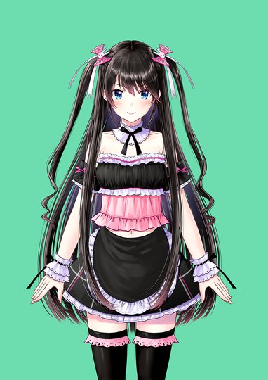 Vtuber『電波ちゃん』キャラデザ・プロデュース